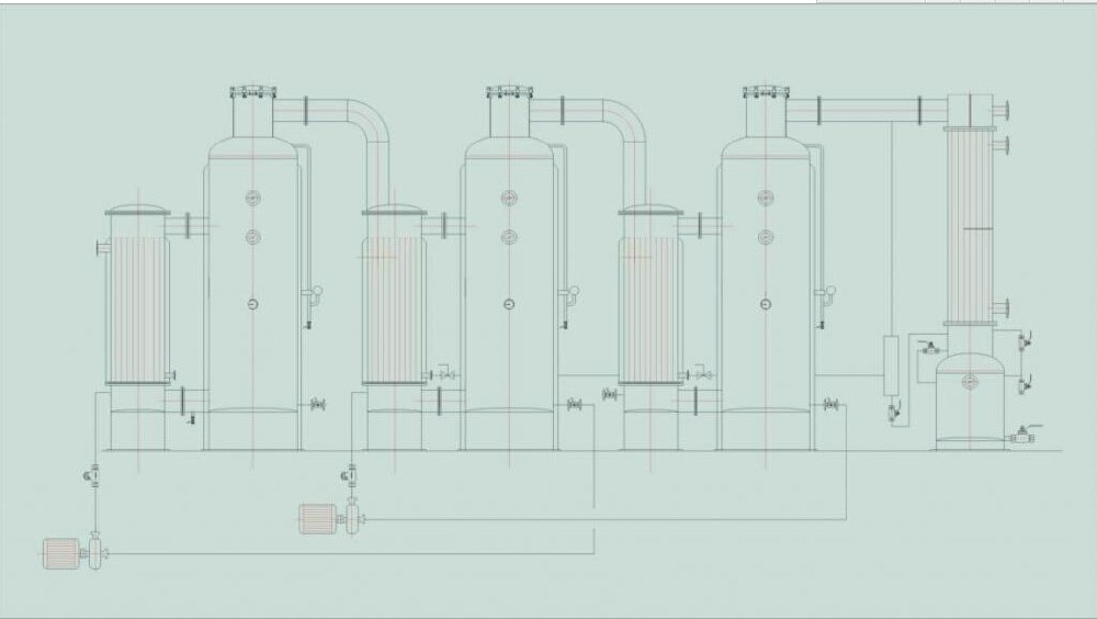河南雙誠環(huán)保專業(yè)生產(chǎn)廢水廢氣循環(huán)設備單效蒸發(fā)器，多效蒸發(fā)器。